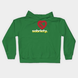 DontHeart sobriety Kids Hoodie